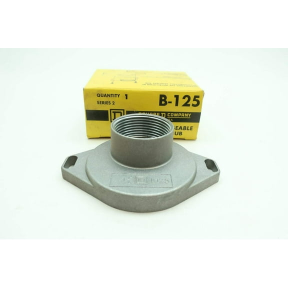 SQUARE D B-125 1-1/4IN Interchangeable RAINTIGHT HUB D647651