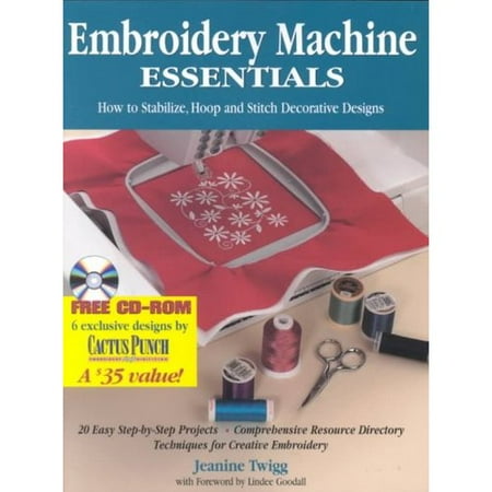 Embroidery Machine Essentials: How to Stabilize, Hoop and Stitch Decorative Designs