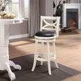 thumbnail image 2 of Boraam Florence Swivel Bar Stool - Buttermilk, 2 of 10