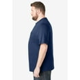 thumbnail image 3 of Boulder Creek By Kingsize Men's Big & Tall  Heavyweight Crewneck Pocket T-Shirt, 3 of 6