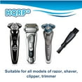 thumbnail image 4 of HQRP 3-pack Cleaning Brush for Remington 4500 (Model AT830/46), BHT250, BHT300, BHT600, Ep7020, F-4800, F-4900, F2-3800, F2-3800L, F3-3900B, F4-4800A, F4-4900 Electric Shaver, Trimmer, 4 of 6