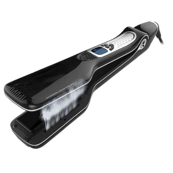 Hair Curlers For Women Hair Straightener Steam Titanium Ceramic Flat Iron Professional Electric Comb Hair Curling Iron Styler