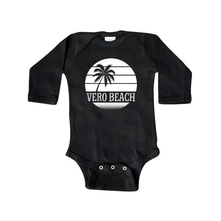 

Inktastic Vero Beach Florida Vacation Gift Baby Boy or Baby Girl Long Sleeve Bodysuit