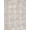 Ivory Beige Gray, Pattern 1, variant on ODIKA Dining Table Vintage Distressed Frame Border Repeat Wool Neutral for Guest Room, Lounge, Apartment, Non-Slip Low Profile
