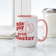 thumbnail image 4 of CafePress - Grill Master Mug - 15 oz Ceramic Large White Novelty Mug, 4 of 4