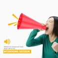 thumbnail image 3 of WHAMVOX Red Plastic Cheer Megaphones 10Pcs For Football Games And Concerts, 3 of 8