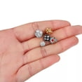 thumbnail image 6 of HOOUN 30pcs/lot Glass Rhinestone Ball Bead imitate Crystal Spacer Loose Beads Jewelry-Rhodium Ball Beads-8mm, 6 of 6