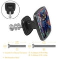 thumbnail image 3 of 4 Pcs Cabinet Handle Drawer Pulls Cartoon Owl Knobs with Screws Square Furniture Office Cabinet Knob Decoration, 3 of 7