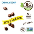 thumbnail image 2 of Lenny & Larry's The Complete Cookie Snack Size, Chocolate Chip, Soft Baked, 8g Plant Protein, Vegan, Non-GMO 2 Ounce Cookie (Pack of 12), 2 of 4