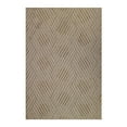 thumbnail image 2 of 5' X 8' Gray and Blue Geometric Stain Resistant Indoor Outdoor Area Rug Color: Champagne, Size: 8' x 10', 2 of 5