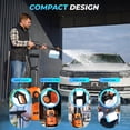 thumbnail image 5 of Electric Pressure Washer, 4200PSI Portable Power Washer, Hidrolavadora with Adjustable Nozzle Angle, for Cars, Driveways, Fences, Patios, Home Washing - Orange, 5 of 6