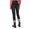 thumbnail image 2 of One Teaspoon Women's Black Sea Distressed Freebirds Jeans with Zipper Cuff Size 28, 2 of 3