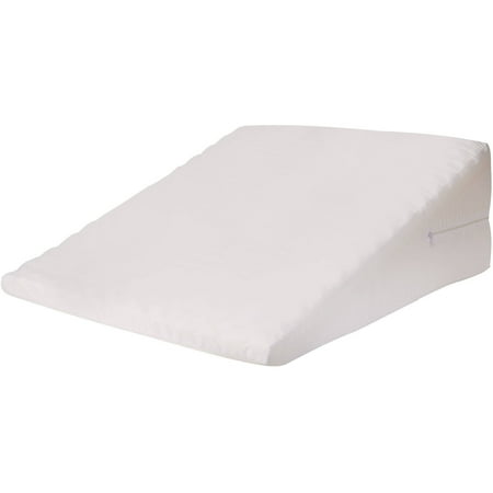 DMI Foam Bed Wedge Elevating Leg Rest Back Support Pillow, White, 7