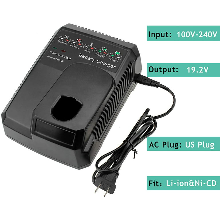 19.2V C3 Charger Compatible with Craftsman 19.2 Volt Lithium-Ion NiCD NiMH DieHard Battery XCP 1425301 1323903 130279005 11375 11376 315.PP2011 315.CH2020 315.CH2021 - Walmart.com