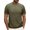 Green, variant on Men’s Short Sleeve Round Neck Solid Color Knitted Pullover T-Shirt Spring Summer Top
