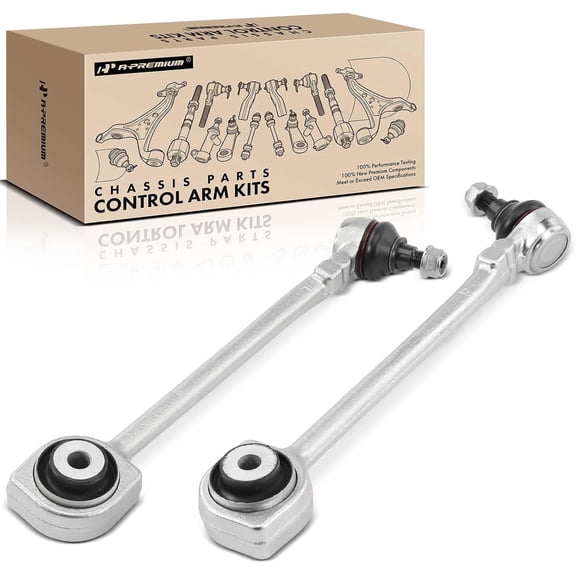 A-Premium 2Pcs Front Lower Rearward Control Arm with Ball Joint Compatible with Mercedes-Benz C230 2008-2009, C250 2010-2012, C300 2008-2014, C350 2008-2015, E350 2012-2014, E400 2015-2017, AWD