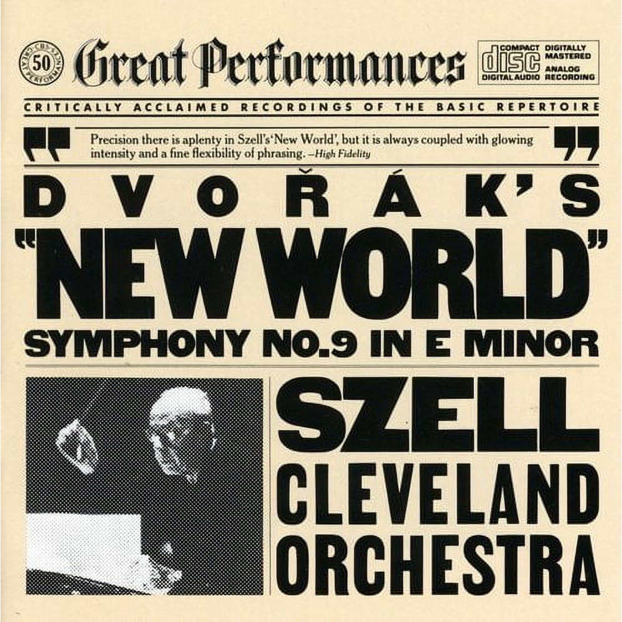 George Szell - Symphony 9 " New World " - Music & Performance - CD