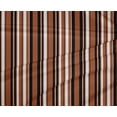 thumbnail image 4 of oneOone Polyester Lycra Rust Brown Fabric Stripes Sewing Craft Projects Fabric Prints By Yard 56 Inch Wide-OU8, 4 of 4