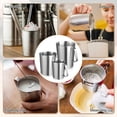 thumbnail image 6 of 3 Pieces Stainless Steel Measuring Cups Metal Pitcher with Oz and ML marking Measuring Cup with Handle and Pour Lip, 16 Ounce (2 Cups), 32 Ounces (4 Cup), 64 Ounces (8 Cup), 6 of 7