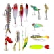 thumbnail image 3 of Señuelos de pesca,Calendario de Adviento de Pesca Set de Señuelos de Pesca Compacto,Anzuelo de pesca realista,accesorio navideño,Juego de señuelos de pesca de 12 días,herramienta de, 3 of 9