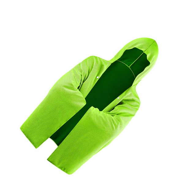 ziyahi Sun Protection Cape For Surfing Poncho Towel Lightweight And Portable Beach Robe Poncho For Surfing Fluorescent green