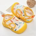 thumbnail image 2 of UAYOTSE Baby Toddler Water Shoes Kids Boys Girls Swim Pool Aqua Shoes Beach Walking Sandals Breathable Sneakers(9,Yellow), 2 of 9
