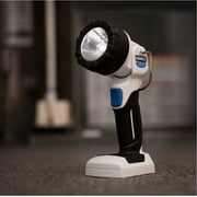 HART Rechargeable Handheld Spot Work Light with Rotating Head, Magnetic Base, White, 300 Lumens