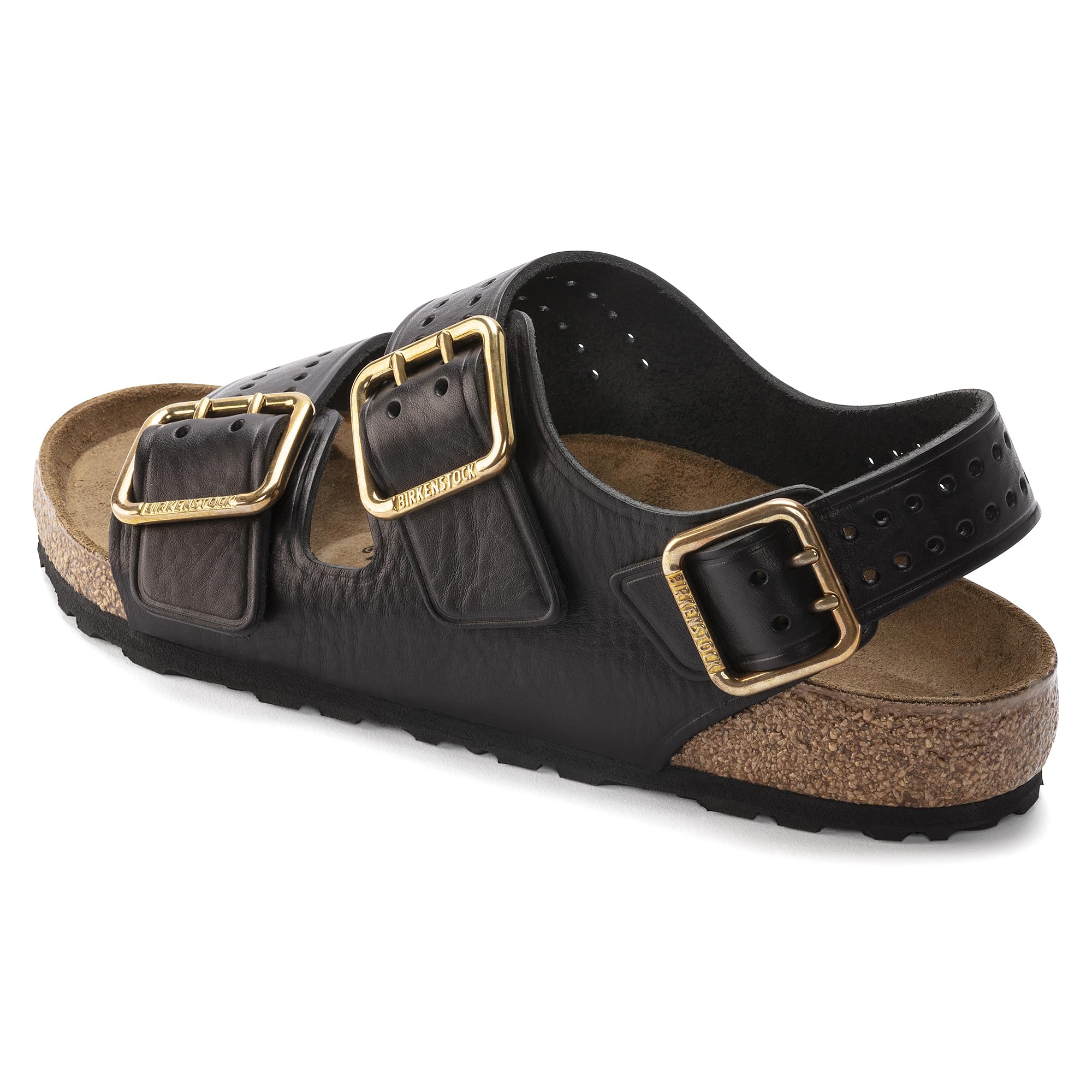 BIRKENSTOCK Milano Bold Aniline Leather Sandals - Maximum Grip and Modern Urban Style - Multiple Color & Sizes