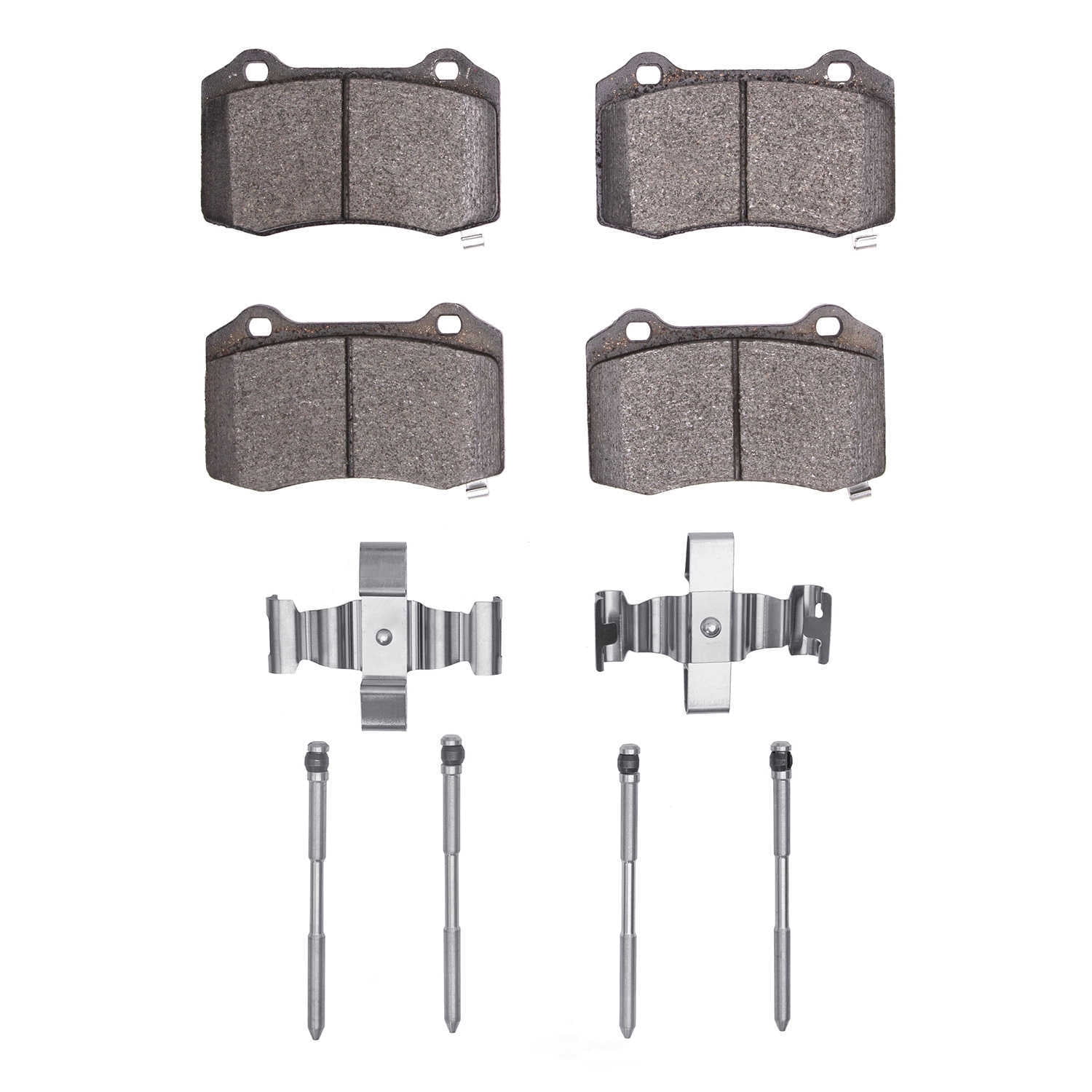 Dynamic Friction Company 1400-1053-03 DFC Ultimate Duty Performance Brake Pads and Hardware Kit