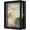 Black, variant on Shadow Box Frame 8x10,Wood Deep Shadow Box Display Case with Unique Beads Door and Glass Window, Memory Box Gift for Pictures,Medals,Memorabilia,Collections Pink
