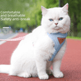 thumbnail image 1 of Correa para gatos anti-roturas, correa para el pecho para gatos, cuerda para caminar para gatos, correa ajustable para mascotas, 1 of 5