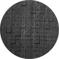 thumbnail image 1 of Ahgly Company Indoor Round Abstract Gray Modern Area Rugs, 5' Round, 1 of 4