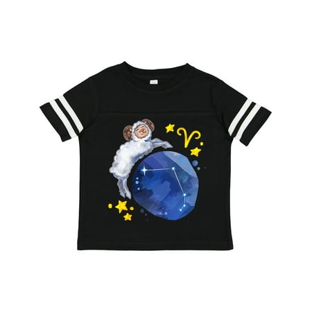 

Inktastic Aries Constellation Zodiac Sign Illustration Gift Toddler Boy or Toddler Girl T-Shirt