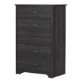 thumbnail image 2 of South Shore Fusion 5-Drawer Chest for Adult, in Gray Oak, 2 of 11
