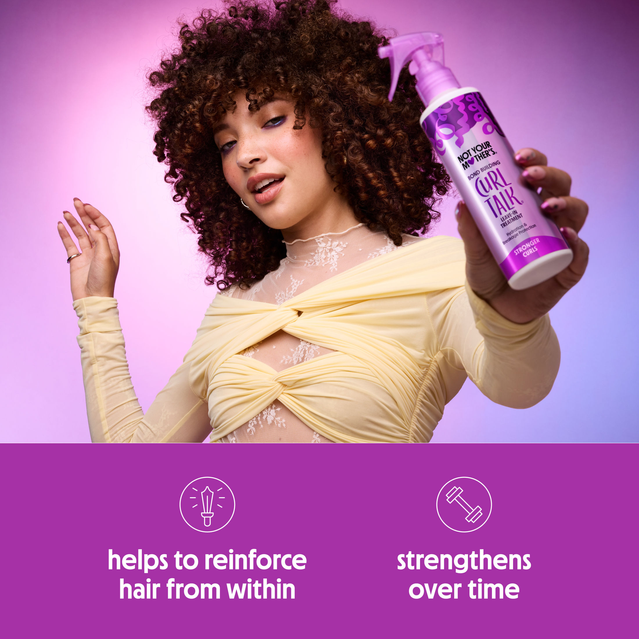 Not Your Mother's Curl Talk Leave-In Bond Building Treatment photo 7