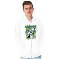 thumbnail image 3 of Popeye Characters Kanji Comic Panel Men Big & Tall Zip Hoodie Brisco Brands 5X, 3 of 5