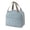 Blue, variant on Yhmxh Tweed Insulated Lunch Bag, Reusable Thermal Lunch Tote Bag with Front Pocket & Double Hand Strap, Leakproof Cooler Lunch Box for Adults Work Office Picnic Travel, Portable Food Storage Handbag