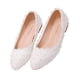 thumbnail image 2 of 1 par de zapatos informales de encaje con perlas para mujer, zapatos antideslizantes de suela plana, calzado para mujer, 2 of 5