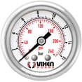 thumbnail image 6 of Vixen Horns 2.5 Gallon (9.5 Liter) 7 Ports Train/Air Horn Tank System/Kit 200 PSI with Gauge,Pressure Switch,Drain and Safety Valve,Compression Fitting,Male Plug,Hose,Thread Sealant VXT2500, 6 of 10