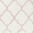 thumbnail image 4 of nuLOOM Tapis de Shag en Treillis Nelda, 7' 10" x 10', Rose Bébé, 4 of 4
