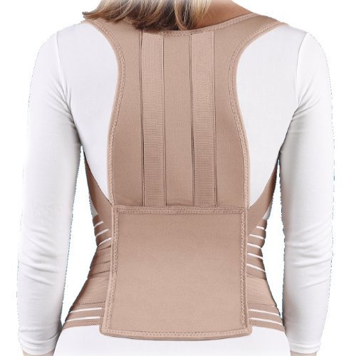 FLA Orthopedics Soft Form Posture Control Brace, Latex Free, XL Beige