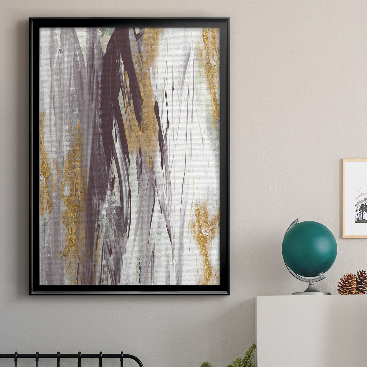 Tumultuous Amethyst I Premium Framed Print - Ready to Hang