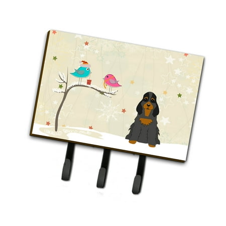 Christmas Presents between Friends Cocker Spaniel - Black and Tan Leash or Key Holder