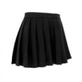 thumbnail image 5 of Sexy Mini Skirt Women New Summer Black Fashion Zipper Partywear Casual Slim Pleated Skirt Elegant Versatile Sexy Female Skirt, 5 of 6