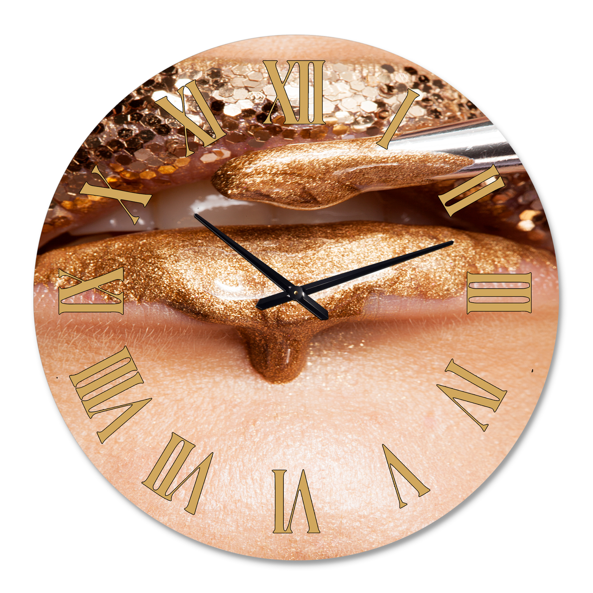 Designart 1 in Quartz Modern/Contemporary Wall Clock