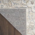 thumbnail image 3 of Nourison Astra Machine Washable 5'3" x 7' Grey Multicolor Vintage Indoor Flatweave Rug, 3 of 10