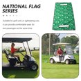 thumbnail image 3 of BRIGHTFUFU Breathable Lightweight Green Polyester Golf Cart Seat Cover with Stylish Protective Design, 3 of 6