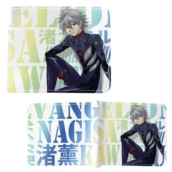 Kaworu Nagisa Style A - Neon Genesis Evangelion 4x5" Bi-Fold Wallet