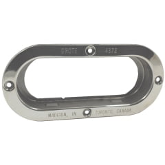 

2PC Grote Grote - 43723 - Theft-Resistant Mounting Flange for 6 Oval Lamps