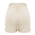 thumbnail image 4 of Women Cotton Drawstring Sweat Shorts, Summer Casual Athletic Lounge Shorts | Loose Relaxed Fit, Lightweight Summer Shorts Great for Running, Gym Workouts And Daily Home Loungewear, 4 of 6